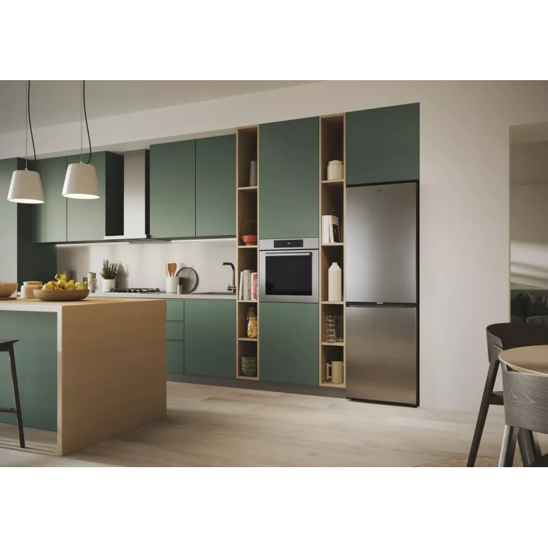 Candy ECN4CQTEX186 Freistehend 355 L Edelstahl
