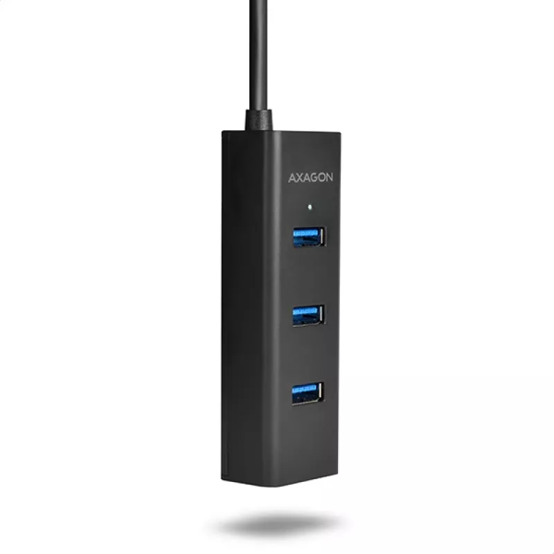 Axagon HUE-S2C Schnittstellen-Hub USB 3.2 Gen 1 (3.1 Gen 1) Type-A 5000 Mbit/s Schwarz