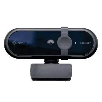 Webcam ITEC SOLOMON 100 1080p, 2 MP, Full HD 1920×1080, USB, Clip-Halterung, schwarz