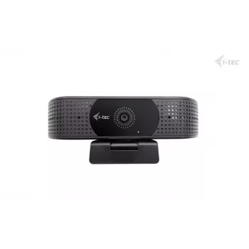 Webcam ITEC i-tec SOLOMON 500 4K PDAF — 4K Ultra HD, 3840×2160, USB, Clip-Halterung, schwarz