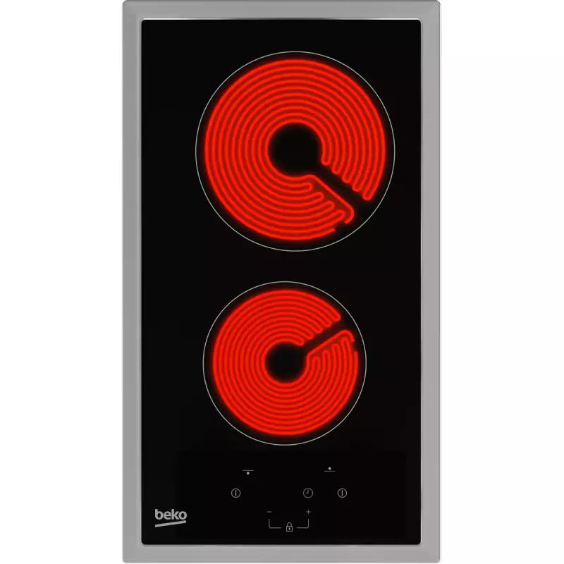 Beko HDMC 32400 TX Einbau-Keramikkochfeld, 2 Zonen, Touch-Steuerung