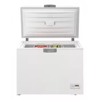 Beko HSM22340 Gefrierschrank Truhengefrierschrank Standgerät 230 L Weiß