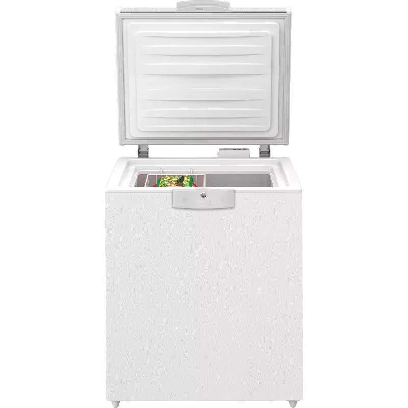 Beko HSM14550 Gefriertruhe Standgerät 148 L Weiß