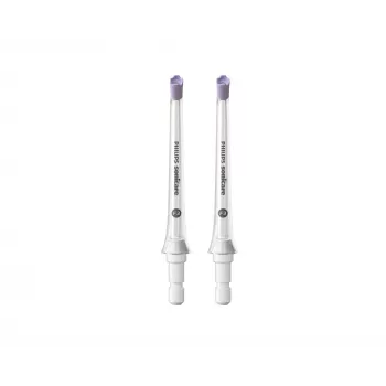 Philips Sonicare Power Flosser HX3062/00 2er-Packung F3 Quad Stream Munddusche-Aufsatz