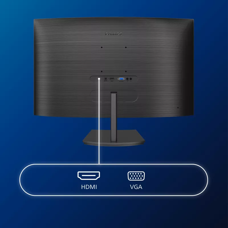 Philips E Line 241E1SCA/00 Computerbildschirm 59,9 cm (23,6 Zoll) 1920 x 1080 Pixel Full HD LCD Schwarz