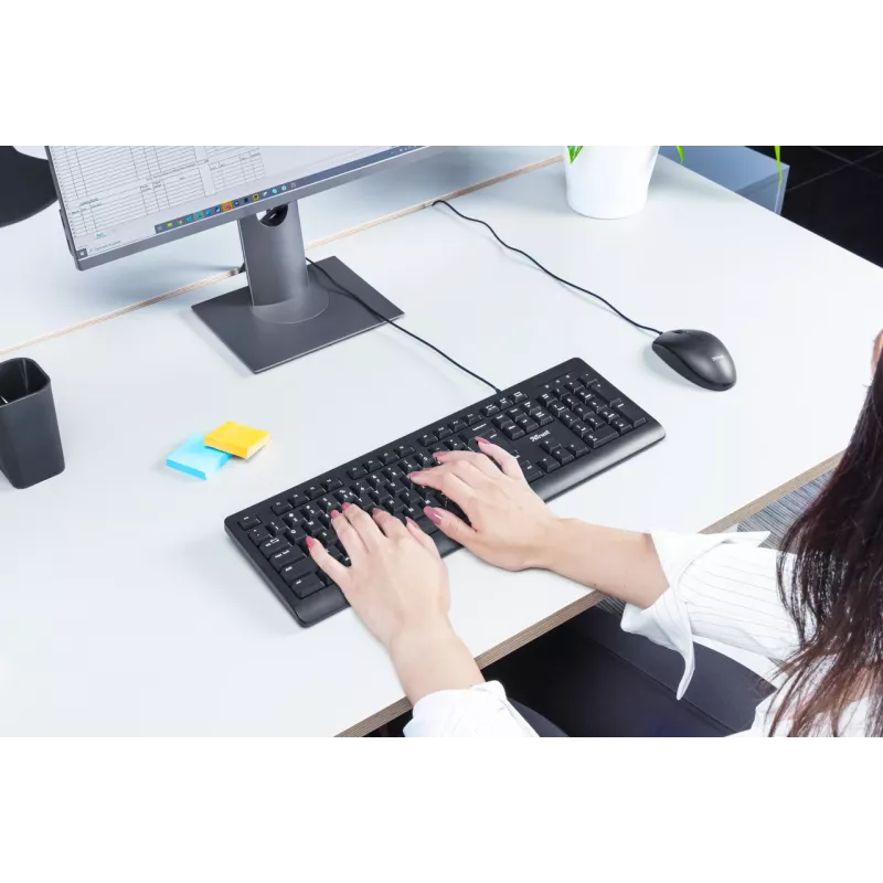 Trust TK-150 Tastatur Universal USB QWERTY Schwarz