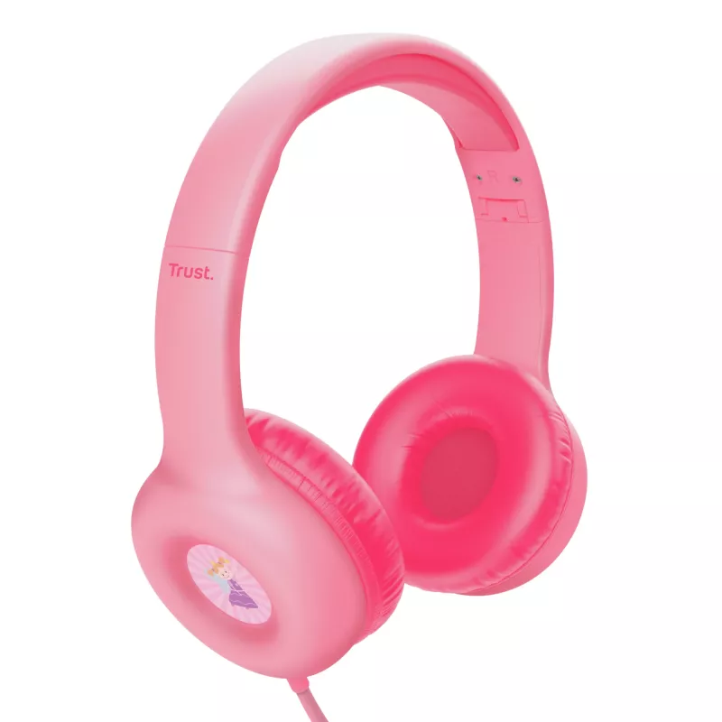 Trust Nouna Headset Kabelgebundenes Headset Head-band Anrufe/Musik Pink