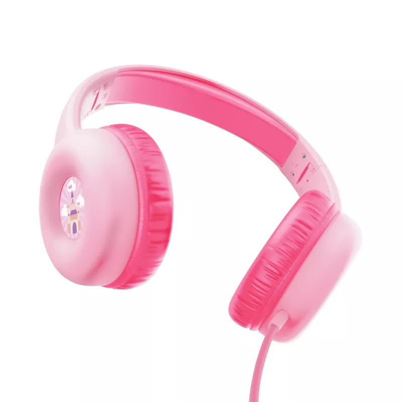 Trust Nouna Headset Kabelgebundenes Headset Head-band Anrufe/Musik Pink