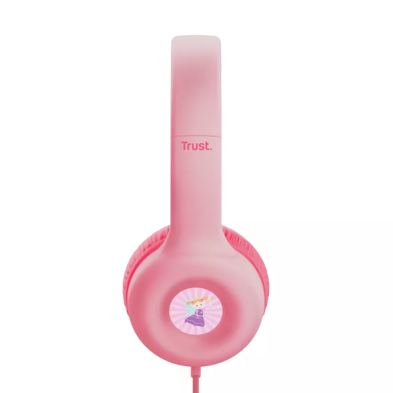 Trust Nouna Headset Kabelgebundenes Headset Head-band Anrufe/Musik Pink
