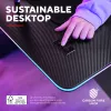 Tisch Trust GXT 710 Luminus Pro Schwarz Rechteckig ABS/PC 1200x600x740mm