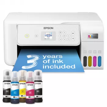 Multifunktionsdrucker Epson EcoTank L3286 — Tintenstrahl Farbe, A4, WLAN, nachfüllbarer EcoTank, 5760x1440 DPI, 33 Seiten/Min. (S/W), 15 Seiten/Min. (Farbe)