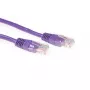 ACT Lila 1 Meter U/UTP CAT5E Patchkabel mit RJ45-Steckern