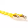 ACT Gelb 15 Meter SFTP CAT6A Patchkabel rastnasenfrei mit RJ45-Steckern