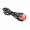 ACT Powercord C19 IEC Lock - C20 IEC Lock Dual Locking schwarz 1 m, PC3632