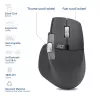 ACT AC5147 kabellose Maus, Bluetooth/USB, Silent Click, 4800 DPI, grau