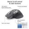 ACT AC5147 kabellose Maus, Bluetooth/USB, Silent Click, 4800 DPI, grau