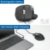 ACT AC5147 kabellose Maus, Bluetooth/USB, Silent Click, 4800 DPI, grau