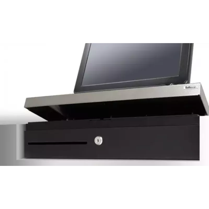 Safescan SD-4617S Standard Duty Geldlade, Schwarz/Silber