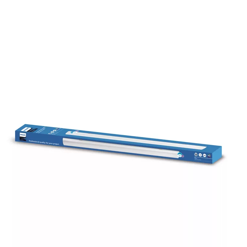 Deckenleuchte Philips Linea 3124531P3 LED, 1 nicht austauschbare LED-Lampe, 100–240V, 115×1170×60 mm, weiß