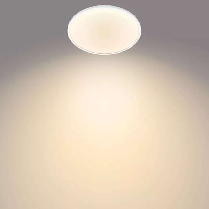 Philips Functional Super schlank Deckenleuchte 15 W, LED, Nicht austauschbare(s) Leuchtmittel, 2700 K, 1300 lm, IP20, Weiß