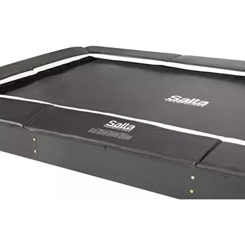 Trampolin Salta Royal Baseground Sports rechteckig 244 x 396 cm, schwarz