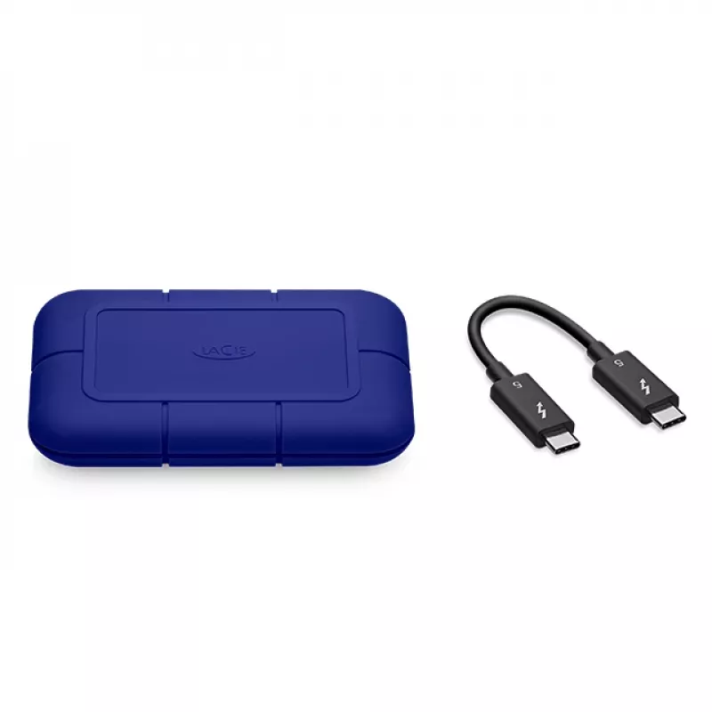 LaCie Rugged SSD Pro5, 2 TB, Blau, STNA2000400