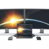 Satechi Laptop-Dock/Port-Replikator ST-CMBPM — USB 3.2 Gen 1 Typ-C-Host, HDMI, USB-A, SD/MicroSD, Grau