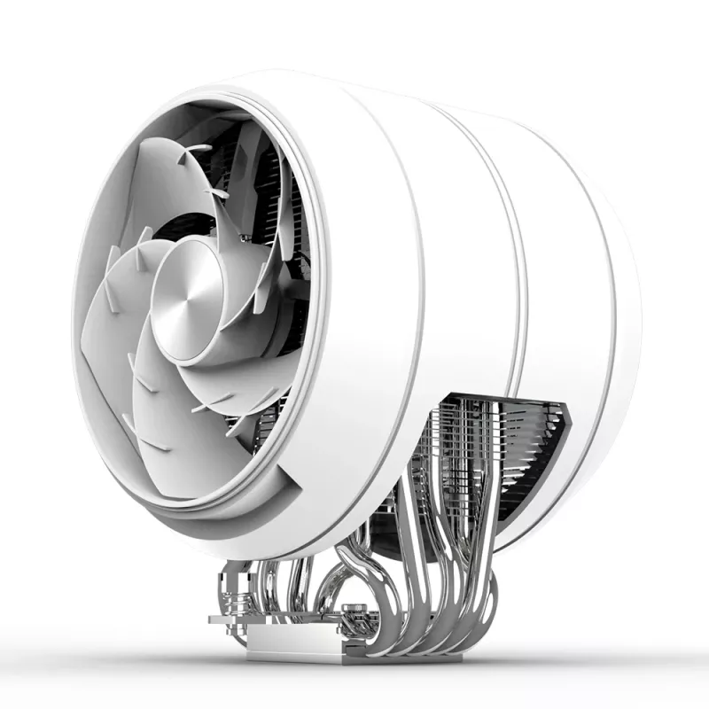 CPU-Kühler ZALMAN ZET5 WHITE mit 120-mm-Lüfter und RGB-Beleuchtung