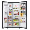 LG InstaView GSGV81EPLL Side-by-Side-Kühlschrank freistehend 635 L Schwarz
