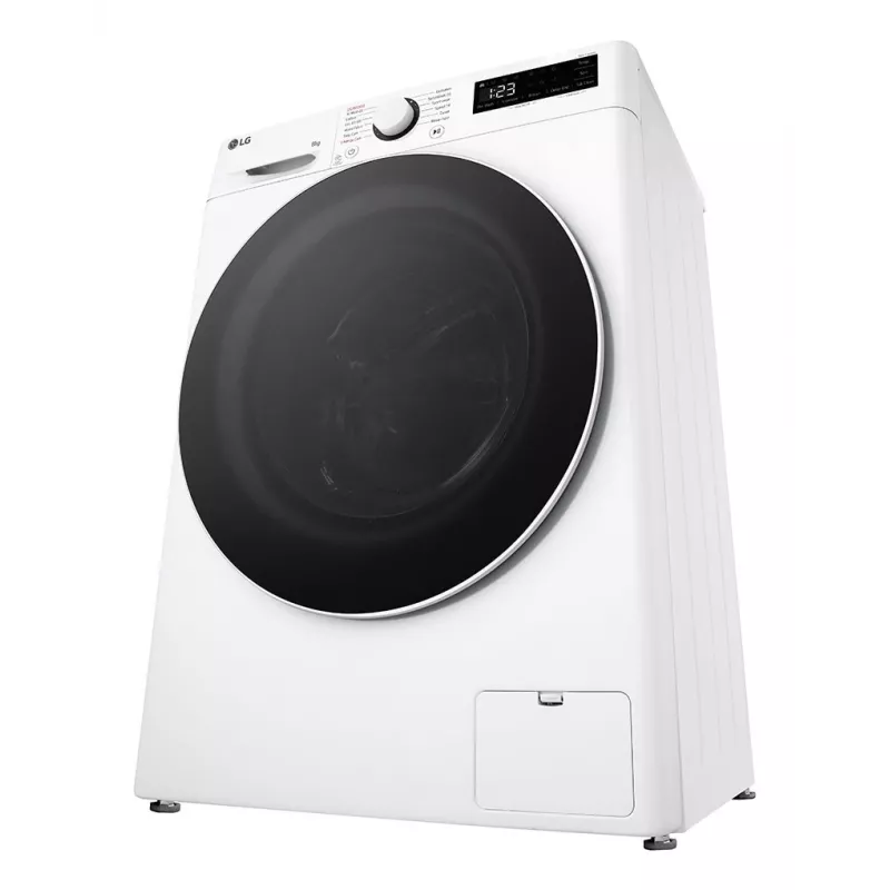 LG F2WR508S0W Waschmaschine Frontlader 8 kg 1160 U/min Schwarz, Weiß