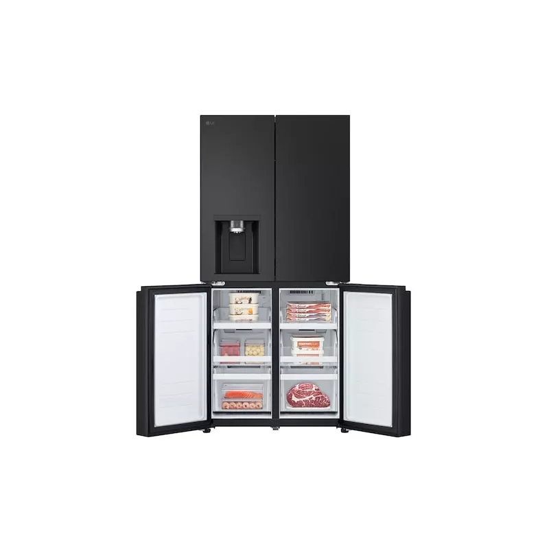 LG GML861EPPE Side-by-Side-Kühlschrank freistehend 506 L Schwarz
