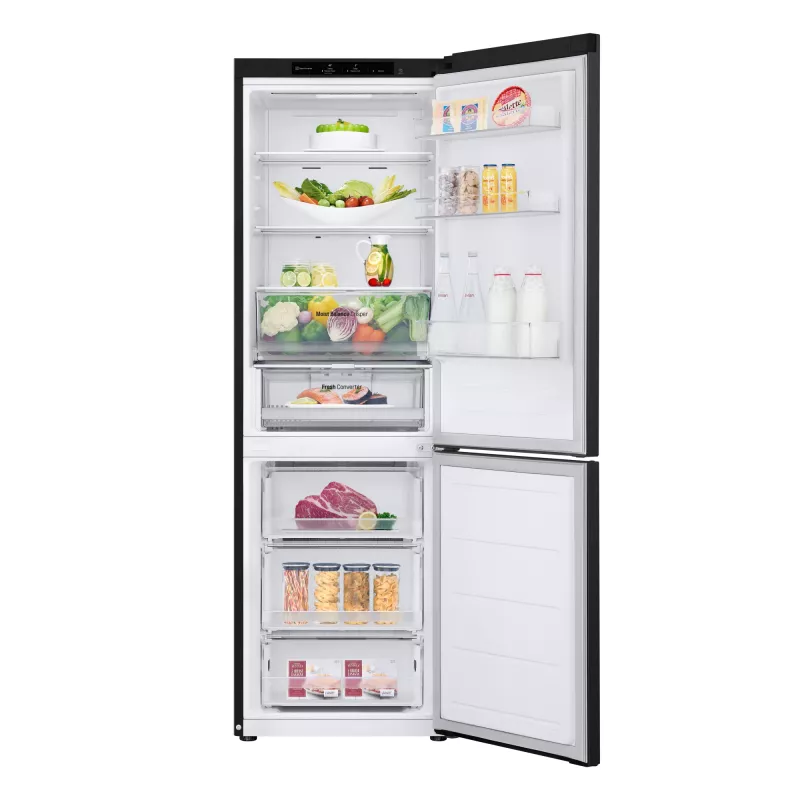 LG GBV3100EEP Freistehend 344 L Schwarz