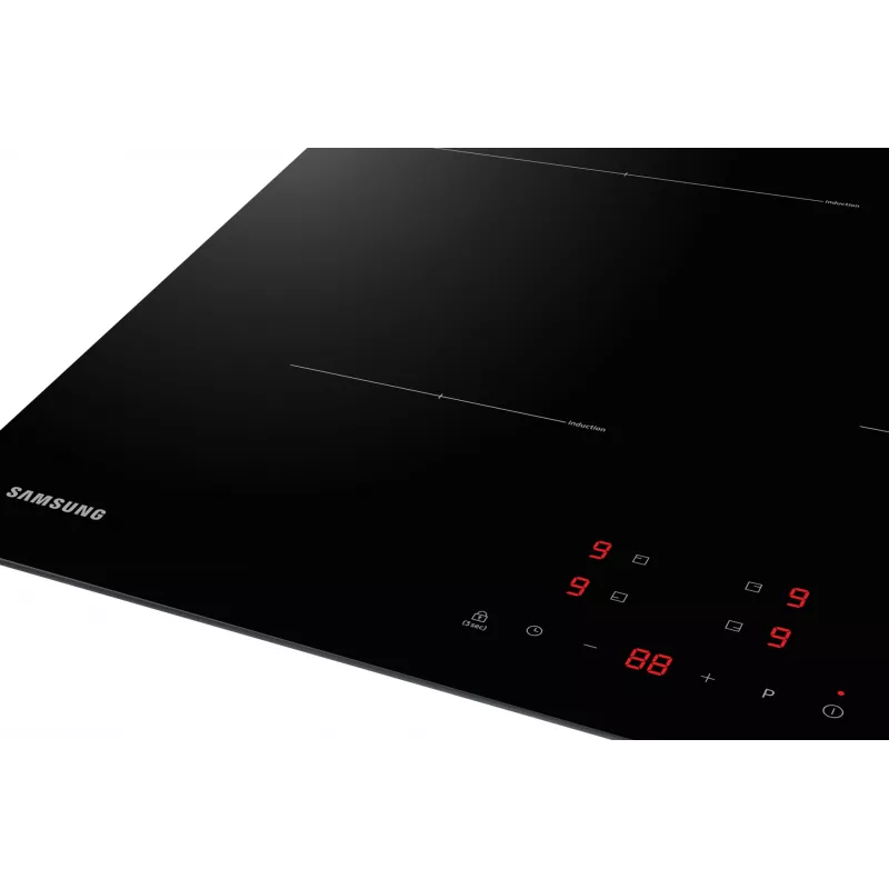 Samsung NZ64T3706A1 Schwarz Einbau 60 cm Zonen-Induktionskochfeld 4 Zone(n)