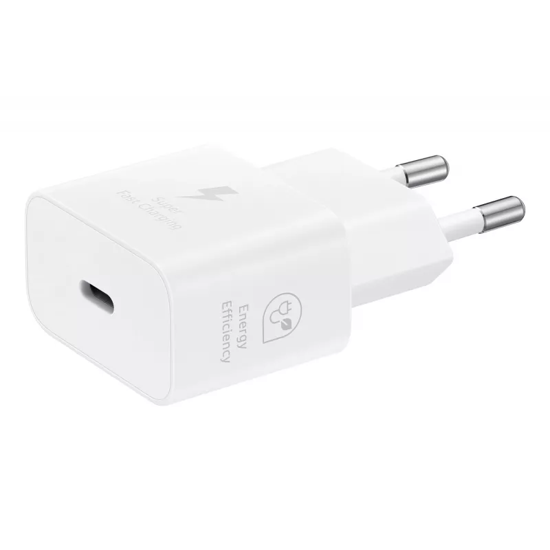 Samsung EP-T2510NWEGWW mobiles Ladegerät Universal Weiß USB Schnellladung Indoor