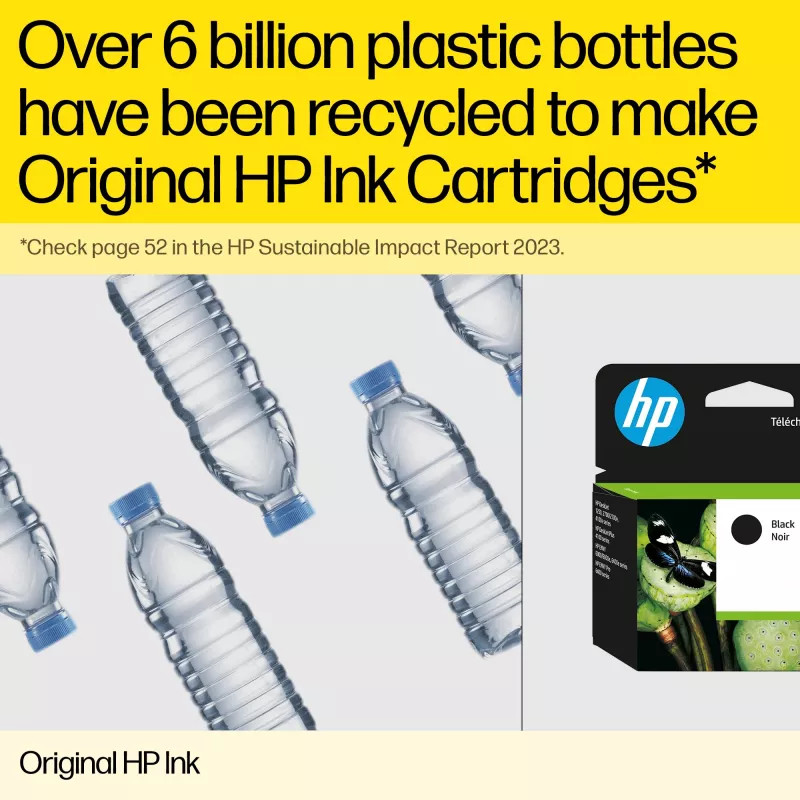 HP 300XL High Yield Schwarz Original Druckerpatrone, High (XL) Yield, Schwarz, Pigmenttinte, 12 ml, 1 Stk., 600 Seiten
