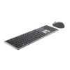 DELL Pro Plus Tastatur und Maus - KM7321W - UK (QWERTY), Full-Size (100%), Kabellos, RF Wireless + Bluetooth, QWERTY, Grau, Titan, Maus inklusive