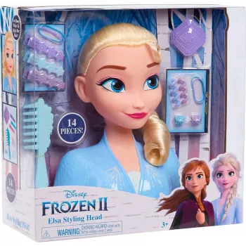 Just Play Disney Frozen 2, Make-up/Styling-Puppenkopf, Weiblich, 3 Jahr(e), 120 mm, Mehrfarbig