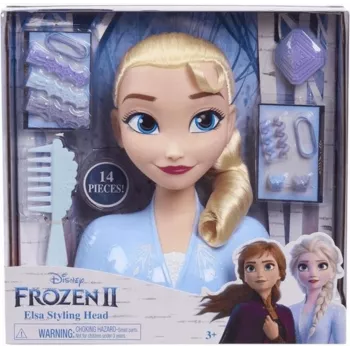 Just Play Disney Frozen 2, Make-up/Styling-Puppenkopf, Weiblich, 3 Jahr(e), 120 mm, Mehrfarbig