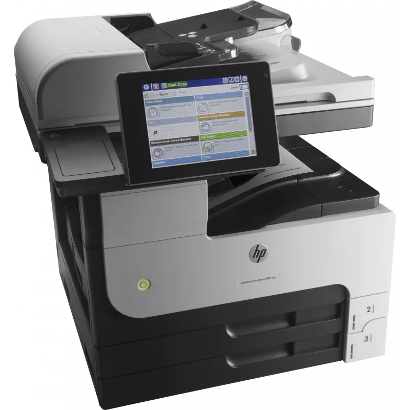 HP LaserJet Enterprise MFP M725dn, Laser, Schwarzweißdruck, 1200 x 1200 DPI, A3, Direktdruck, Schwarz, Grau