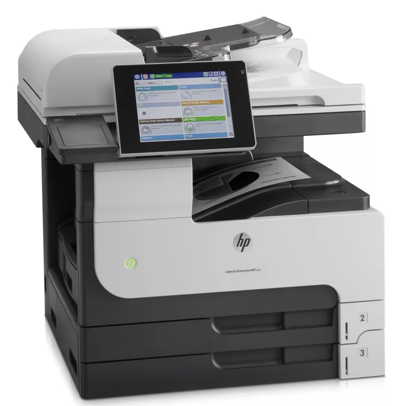 HP LaserJet Enterprise MFP M725dn, Laser, Schwarzweißdruck, 1200 x 1200 DPI, A3, Direktdruck, Schwarz, Grau