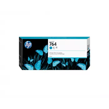 HP 764 300-ml Cyan-Tintenpatrone, HP DesignJet T3500 Production eMFP Serie, Thermodruck, Cyan, Singapur, 283 mm, 41 mm