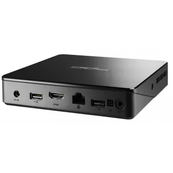 Shuttle XPC nano NS02EV2 Rockchip RK3368 2 GB DDR3L-SDRAM 16 GB eMMC Android 8.1 Nettop Mini PC Schwarz