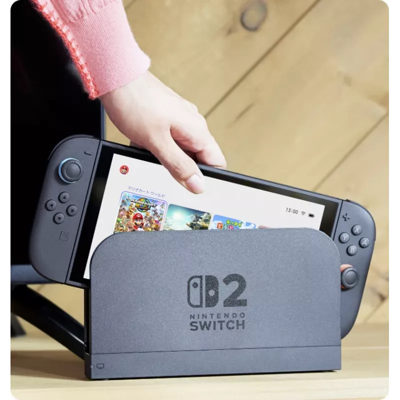 Nintendo Switch 2 + Mario Kart World tragbare Spielkonsole 20,1 cm (7,9″) 256 GB Touchscreen Wi-Fi Schwarz