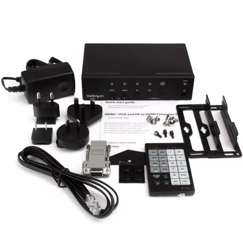 StarTech.com Multi-Input auf HDMI Automatischer Umschalter und Konverter – 4K