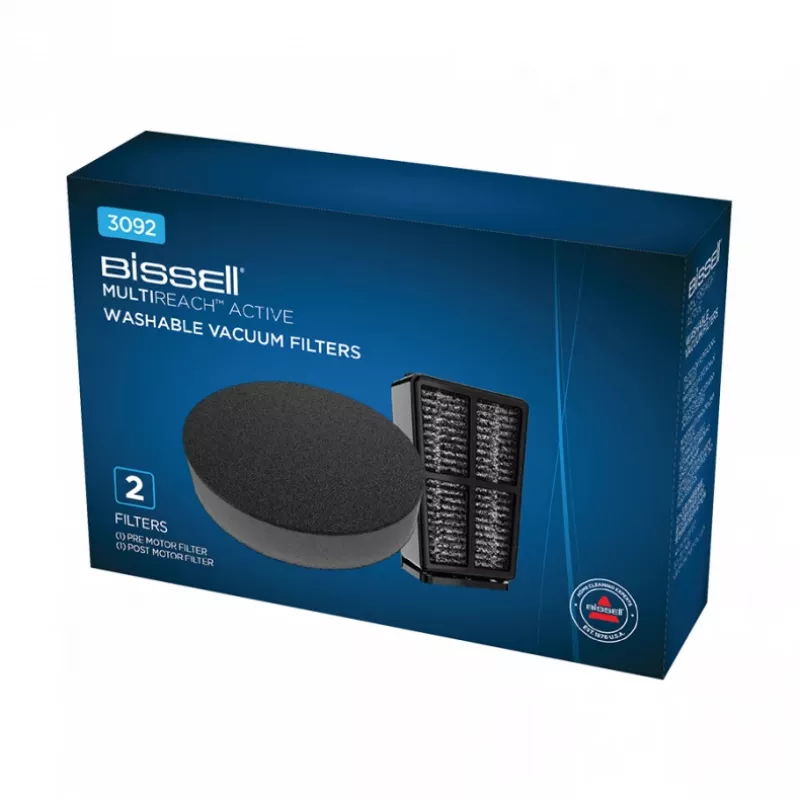 Bissell Multireach Active Waschbare Staubsaugerfilter, Filter, Handstaubsauger, Schwarz, Bissell, MultiReach Active 21V, 110 mm