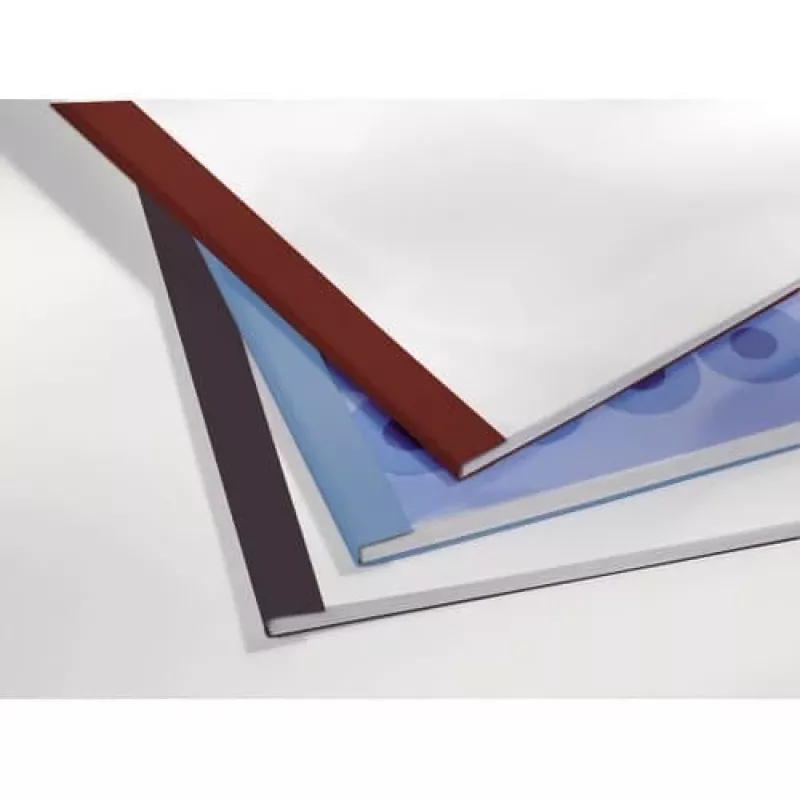 GBC ThermaBind-Deckblätter Standard A4 8 mm, A4, PVC, Weiß, 60 Blatt, 240 g/m², 8 mm