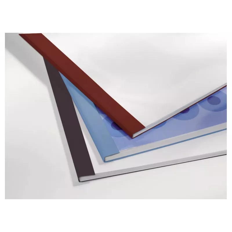 GBC LinenWeave Thermo-Bindemappen 3 mm Schwarz (100), A4, PVC, Schwarz, 30 Blatt, 3 mm, 108 mm
