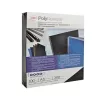 GBC PolyOpaque Bindeabdeckungen A4, 300 Mikron, Schwarz, 100 Stück