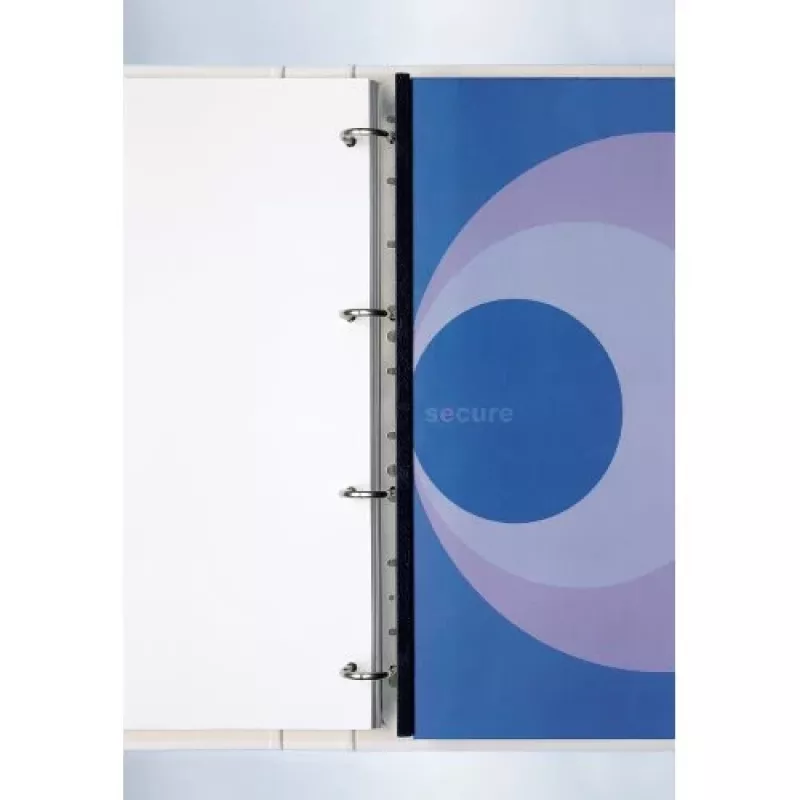 GBC FileStrips PVC Abheftstreifen CombBind/WireBind, A4, 300 mic, transparent (100 Stück)