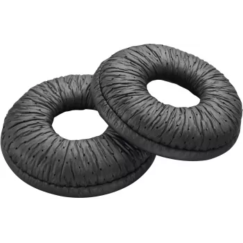 Kissen/Ring-Set POLY CS540 Kunstleder-Ohrkissen Schwarz